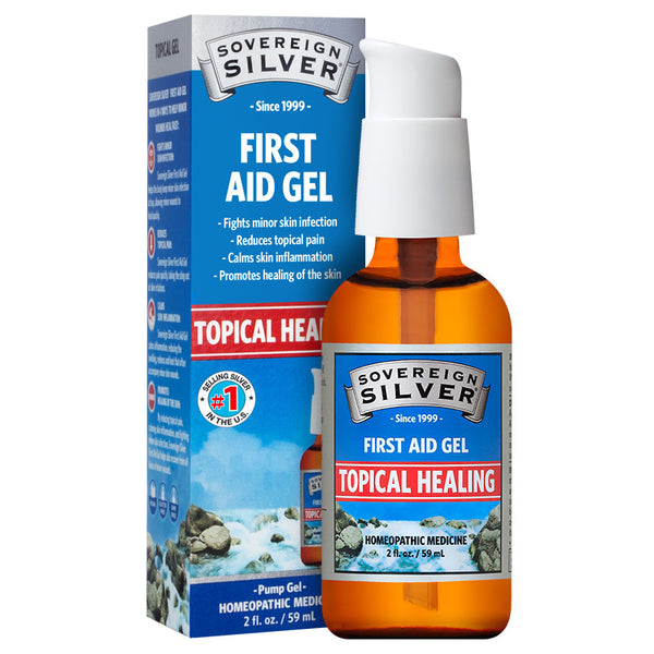 Colloidal Silver First Aid Gel Sovereign Silver XL Vita