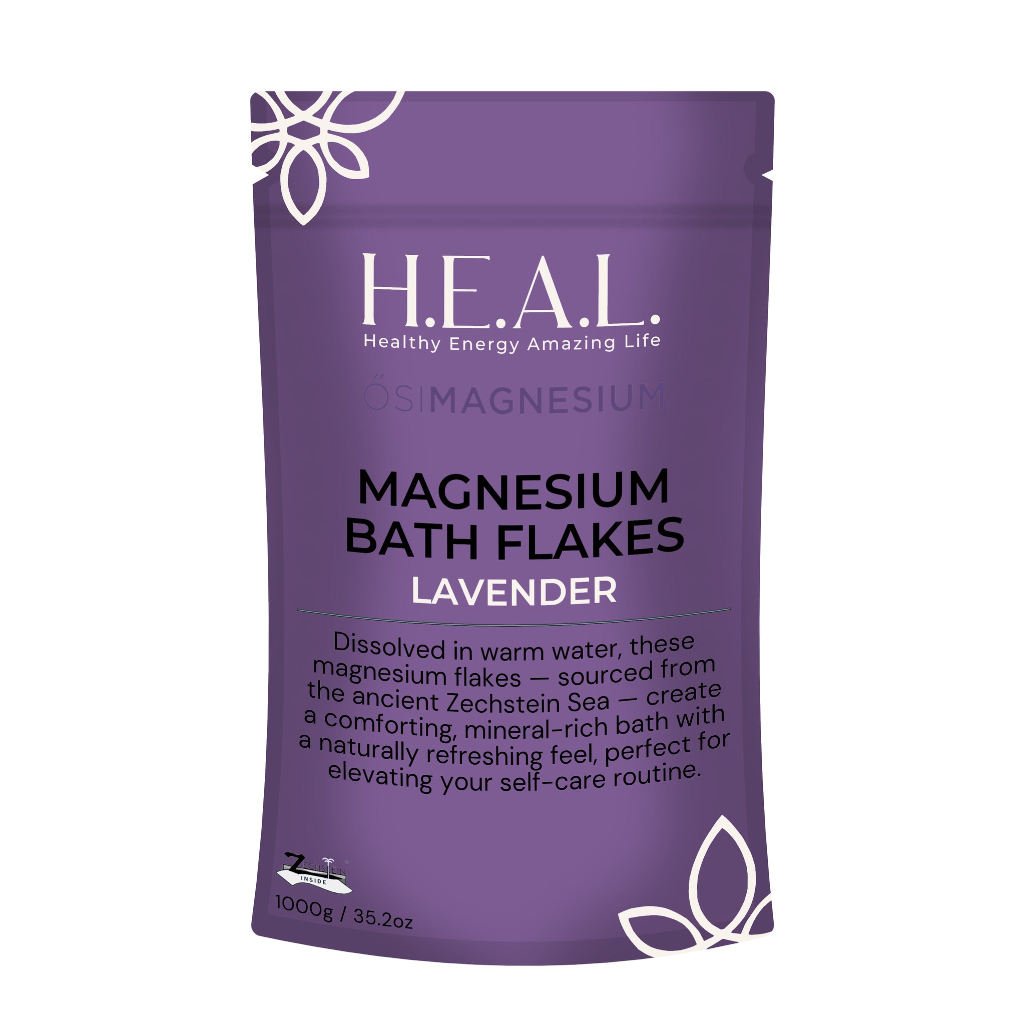 Lavender Magnesium Bath Flakes