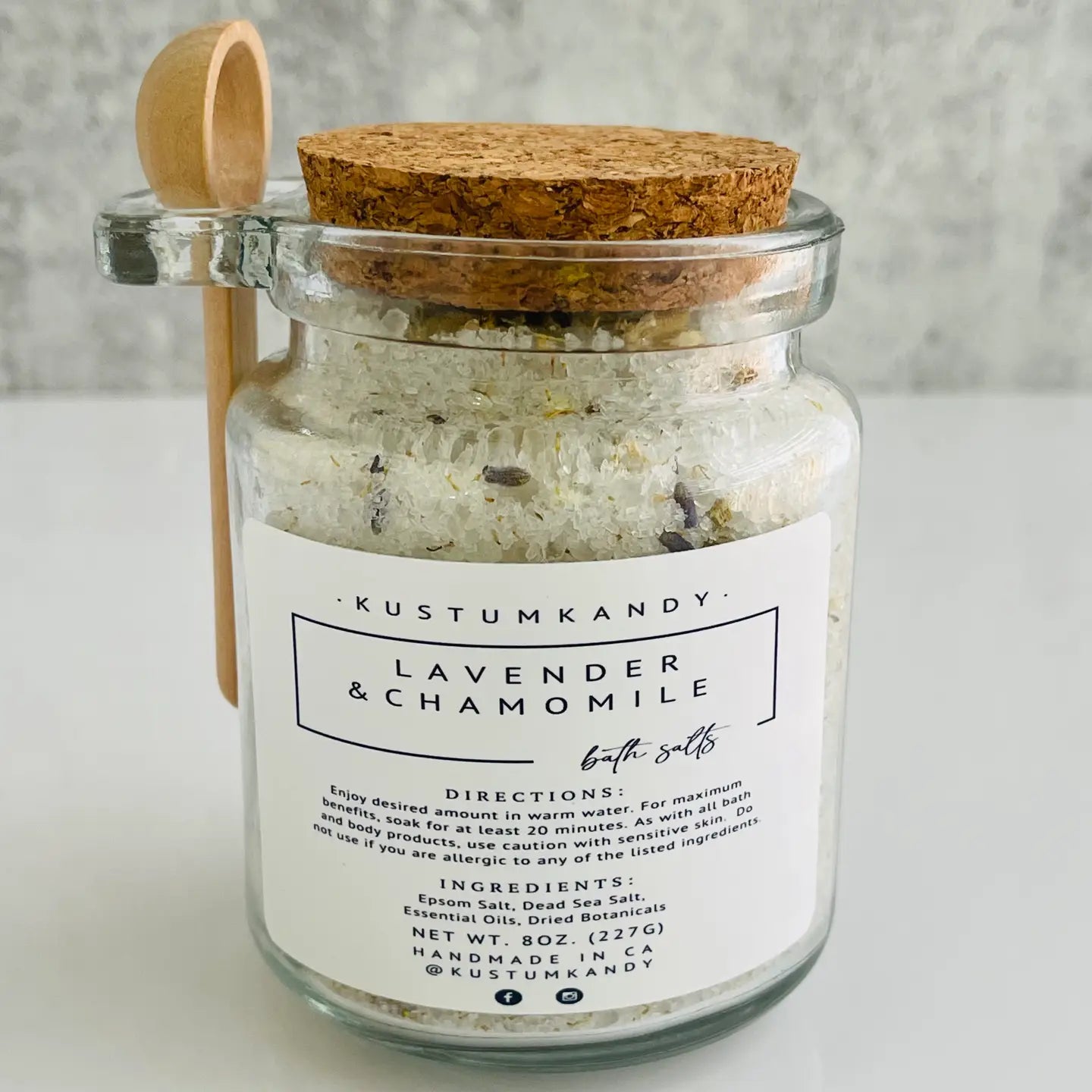 Bath Salt Lavender + Chamomile