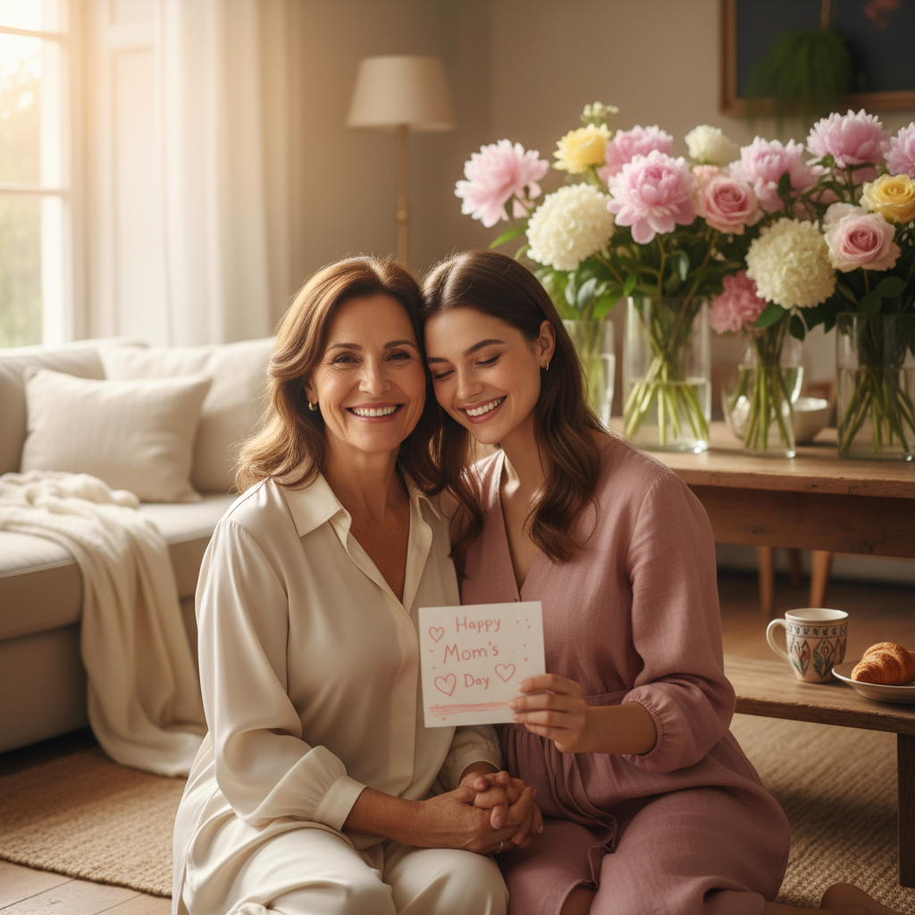 Mom and Daughter - Mother's Day