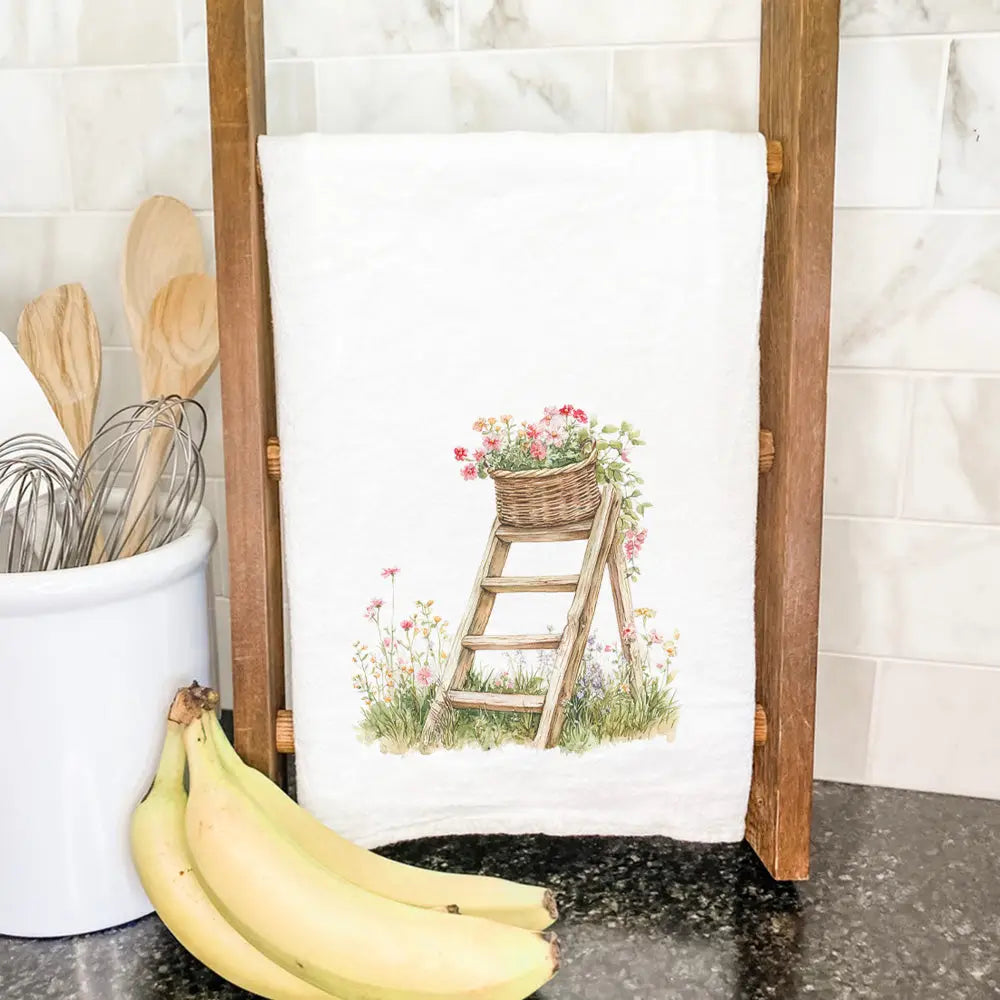 Spring Wildflower Picking - Cotton Tea Towel