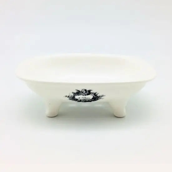 Vintage Ceramic Tub Soap Holder