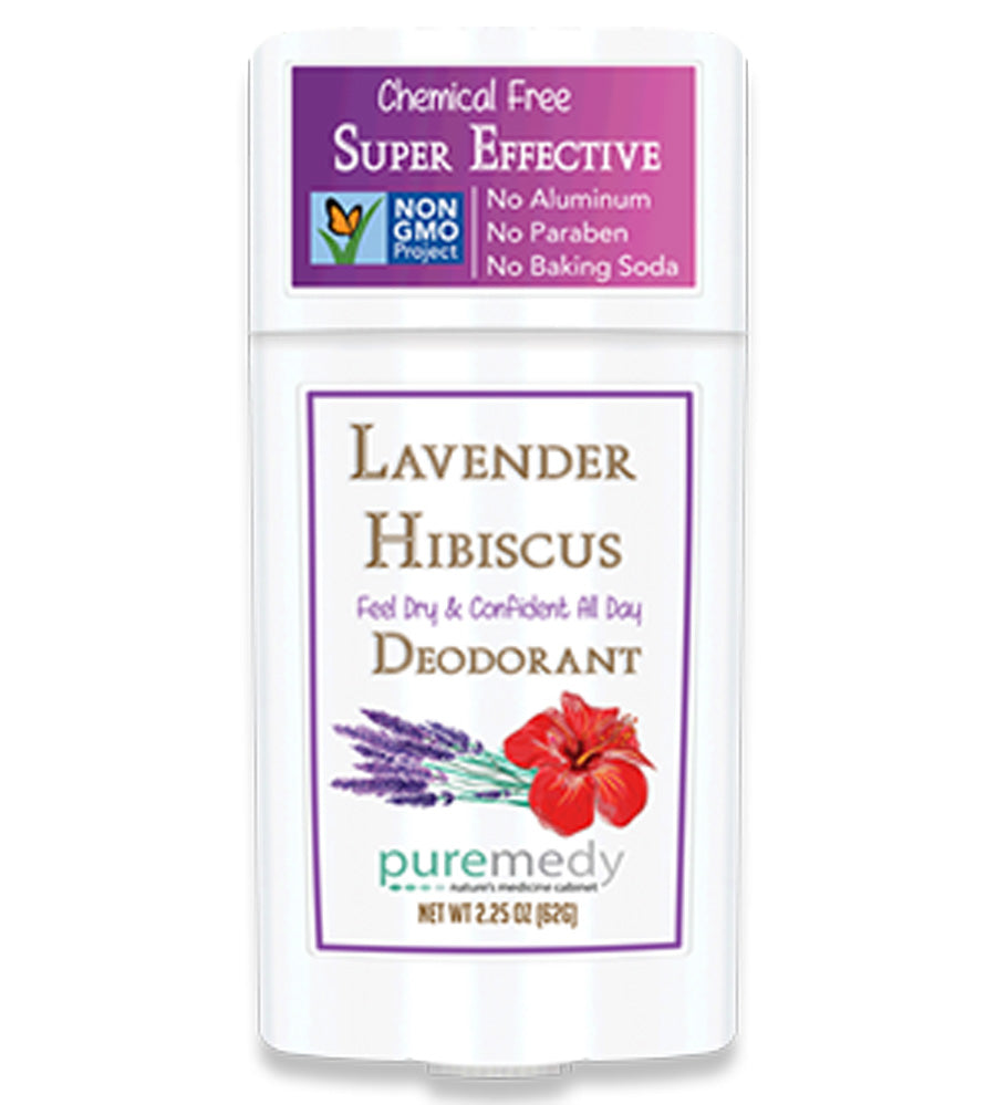 Natural Aluminum-Free Lavender Hibiscus Deodorant