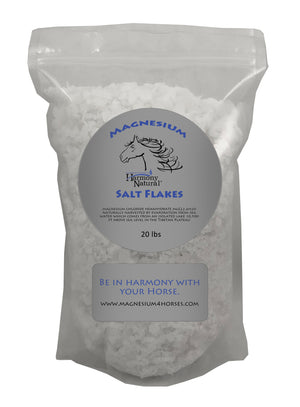Magnesium Mg flakes for horses 20 lbs