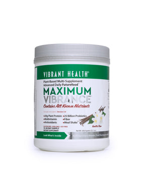 Maximum Vibrance SuperFood & Meal Replacement Vanilla Bean (15-30 day supply)